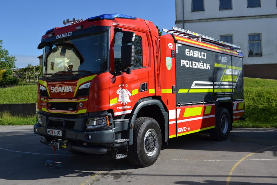 Prevzem gasilskega vozila in veselica na Polenšaku